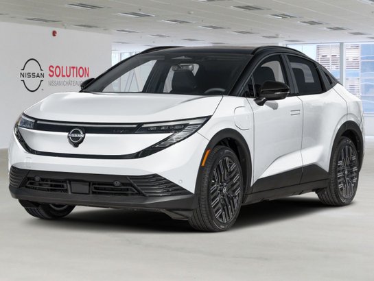 2026 NISSAN LEAF 2026 Everest White Pearl Tricoat/Black