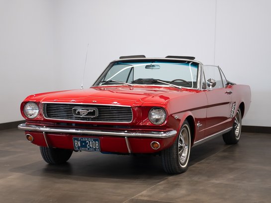 Ford Mustang 1966 1966 Rouge