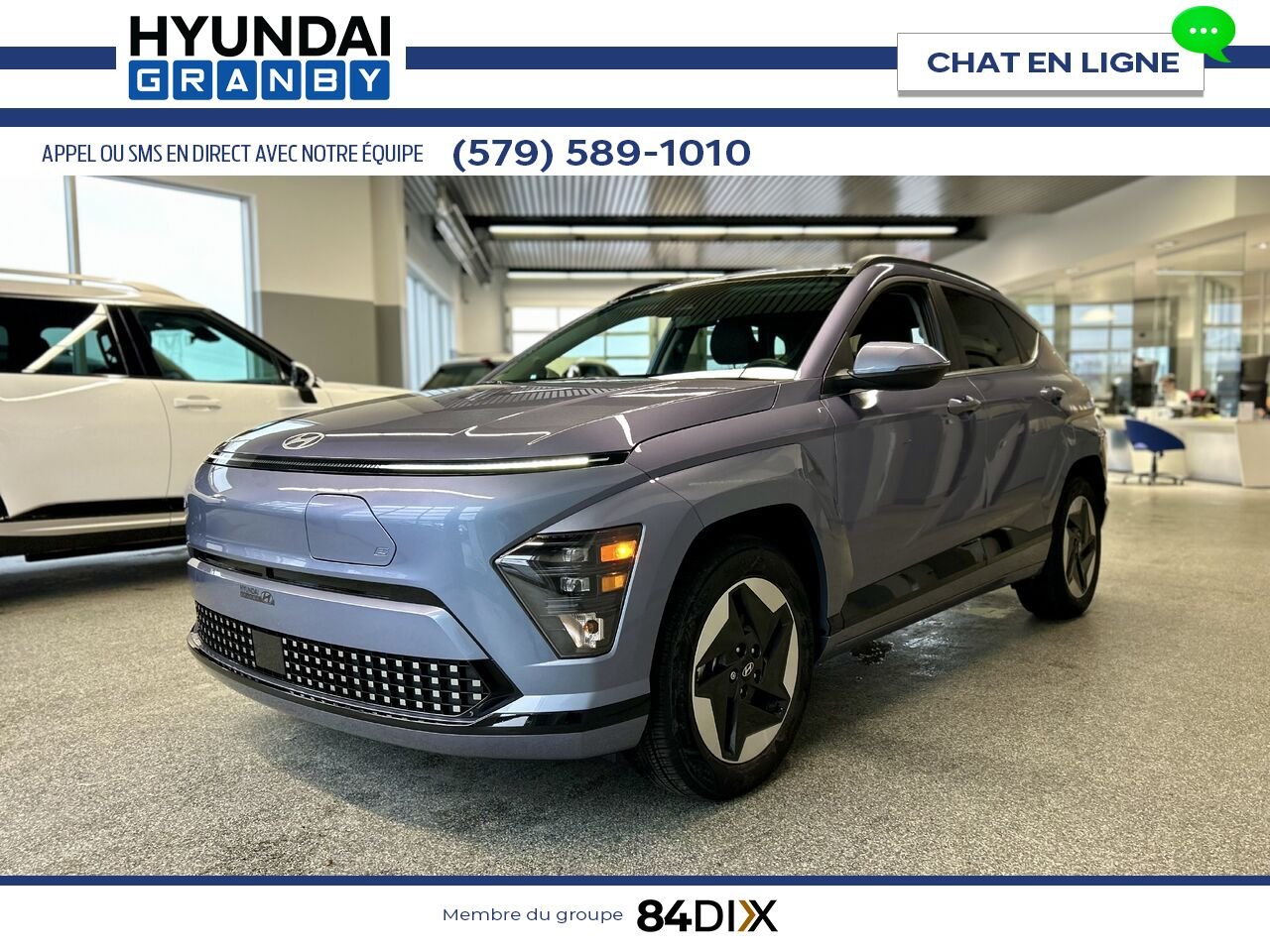 2025 Hyundai Kona Electric Blue Granby - photo #3