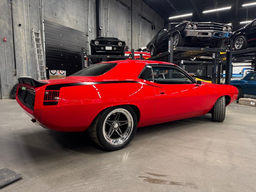 1973 Plymouth Barracuda 1973 Red