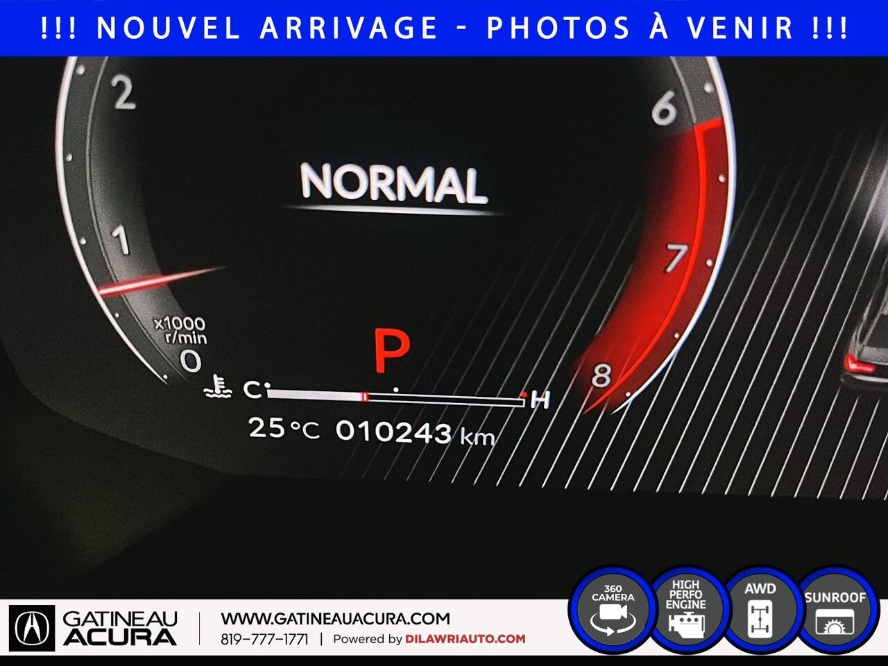 Acura TLX Type S SH-AWD 2025 Noir Gatineau - photo #12