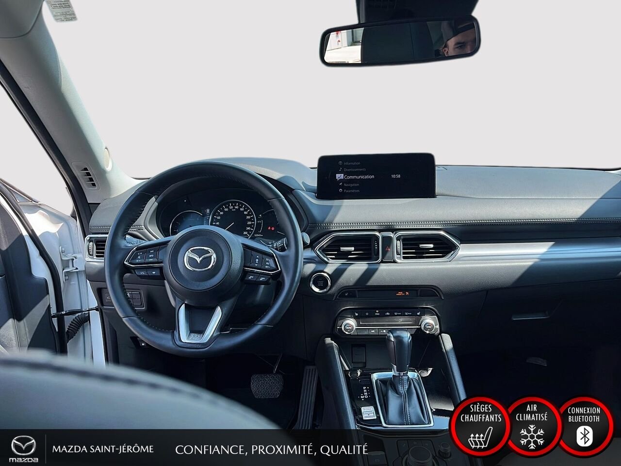 2023 Mazda CX-5 White Ste-Agathe des Monts - photo #22