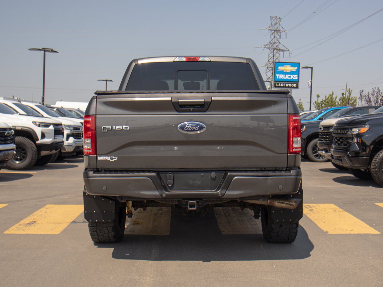 2017 Ford F-150 4WD SuperCrew 145 XLT Grey Sherwood Park - photo #7
