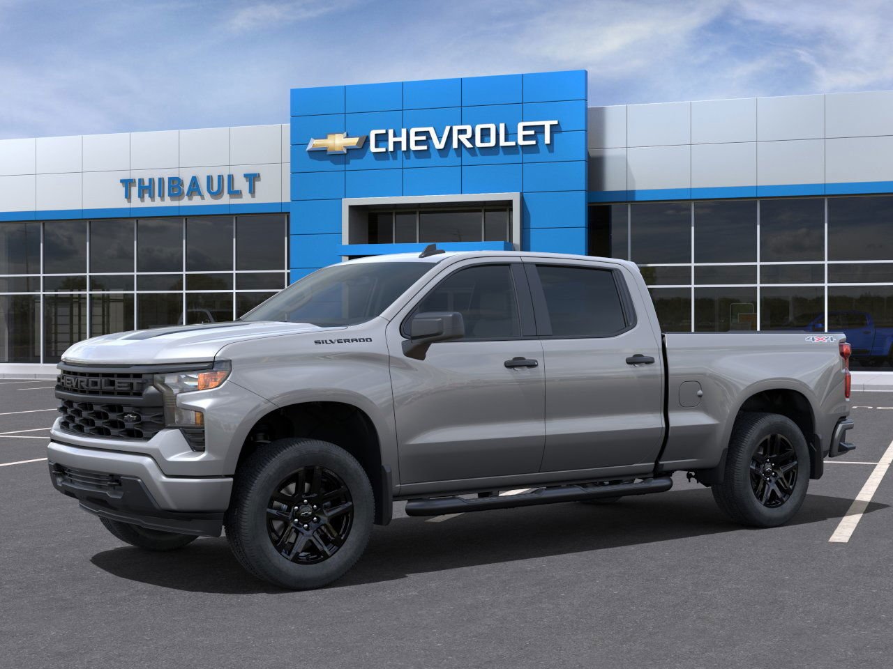 Chevrolet Silverado 1500 Personnalisée 2025 Gris sterling métallisé Granby - photo #1