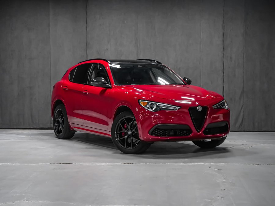 2021 Alfa Romeo Stelvio Ti Red