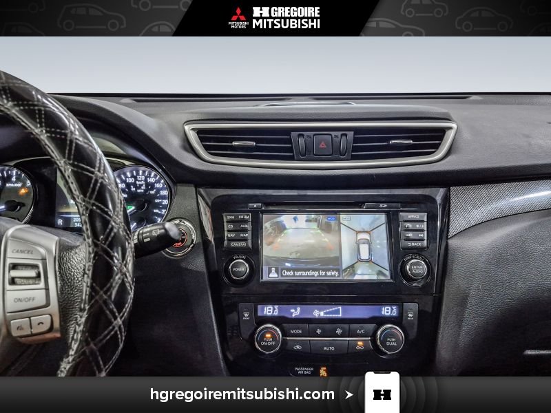 Nissan Rogue MA4350 | SL * AWD* Cuir * Mags * Toit * Caméra * Bluetooth 2015 Noir Laval - photo #26