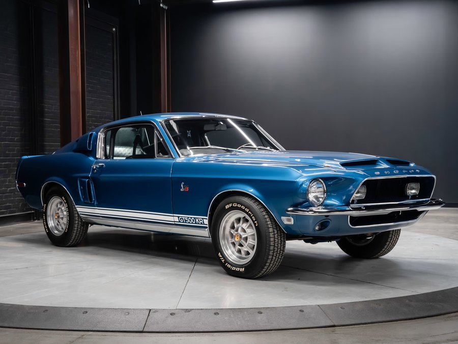 1968 Ford Mustang Shelby GT500KR 1968 Blue