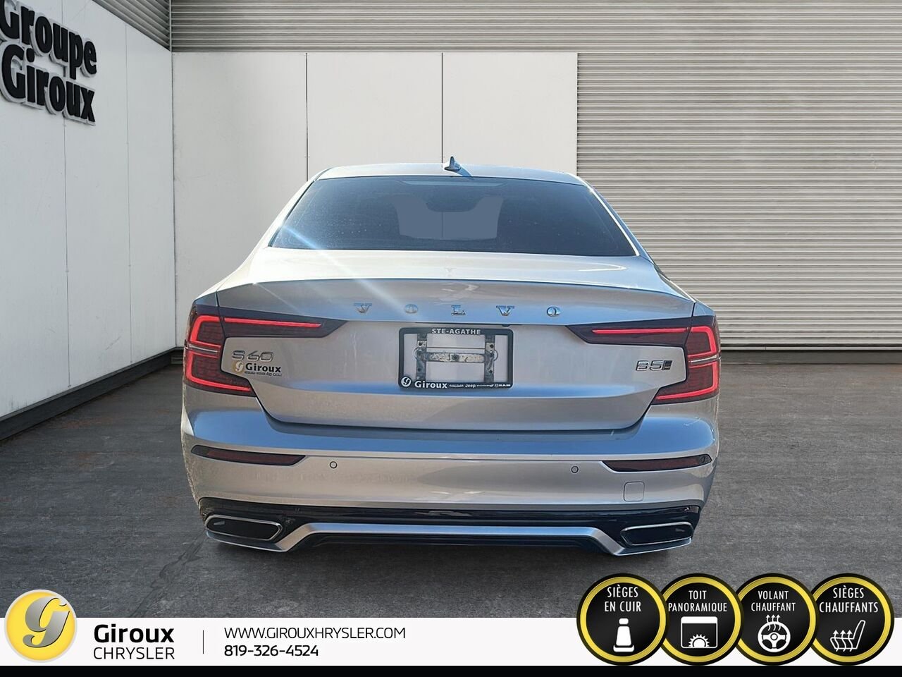 Volvo S60 2022 Argent Sainte-Agathe-des-Monts - photo #2