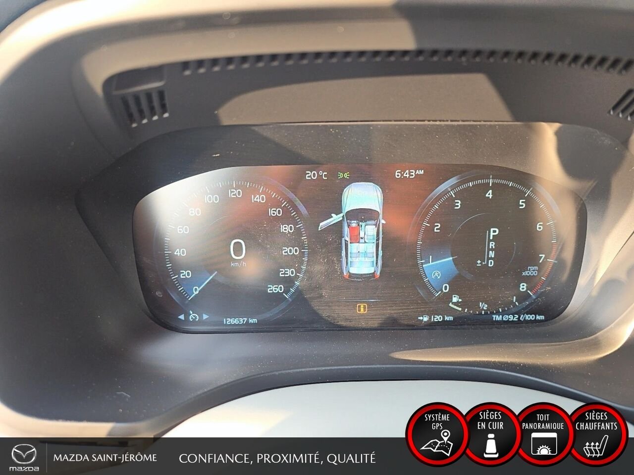 Volvo XC60 2019 Gris Saint-Jérôme - photo #15