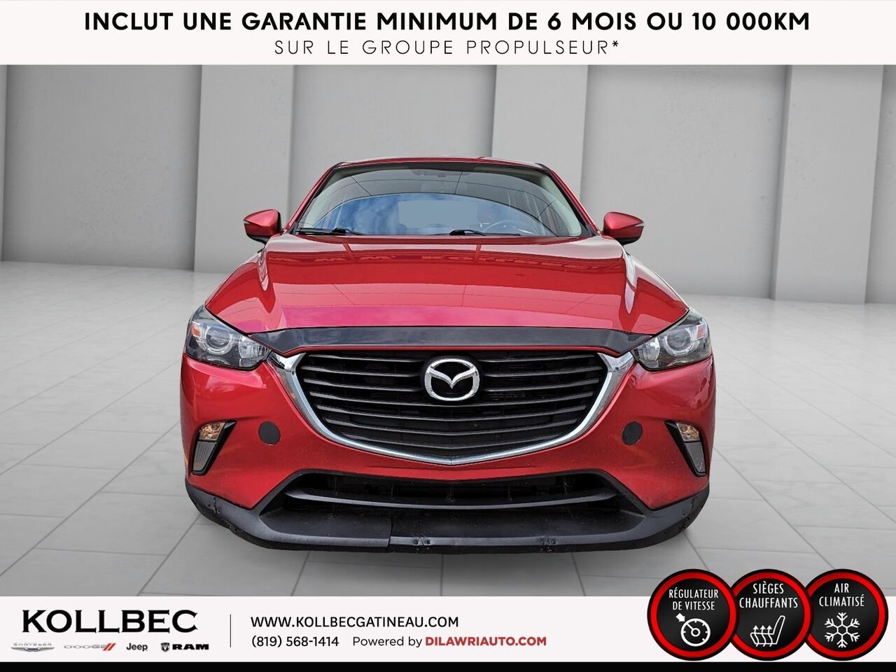 2016 MAZDA CX-3 GS FWD Red Ottawa & Gatineau - photo #11