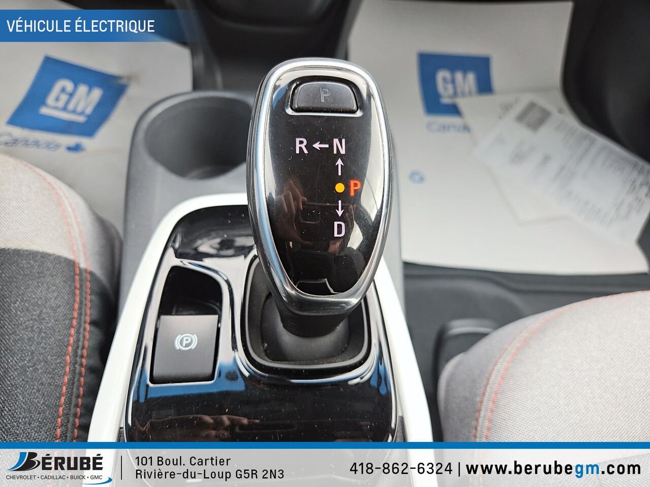 CHEVROLET BOLT EV Familiale 5 portes LT 2019 Blanc Rivière-du-Loup - photo #12