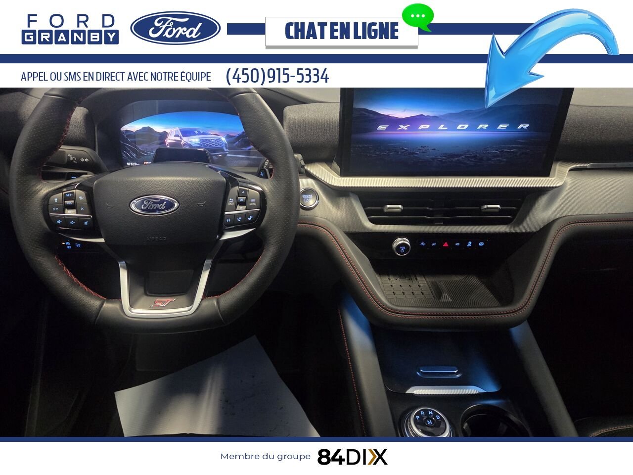 Ford Explorer 2025 Noir Granby - photo #7