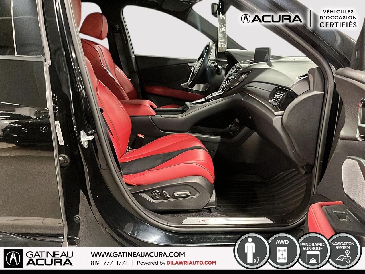2023 Acura RDX A-Spec SH-AWD Black Gatineau - photo #19