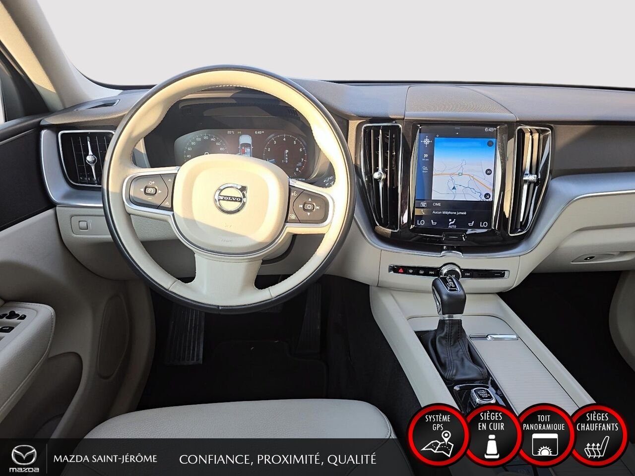 Volvo XC60 2019 Gris Saint-Jérôme - photo #22