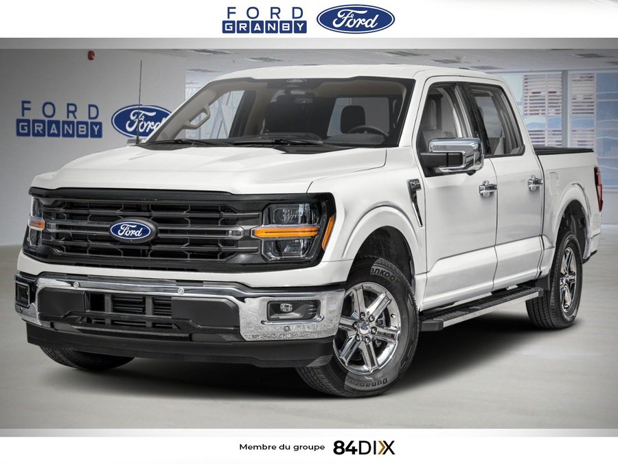 Ford F-150 XLT cabine SuperCrew 4RM caisse de 5,5 pi 2025 Blanc Oxford