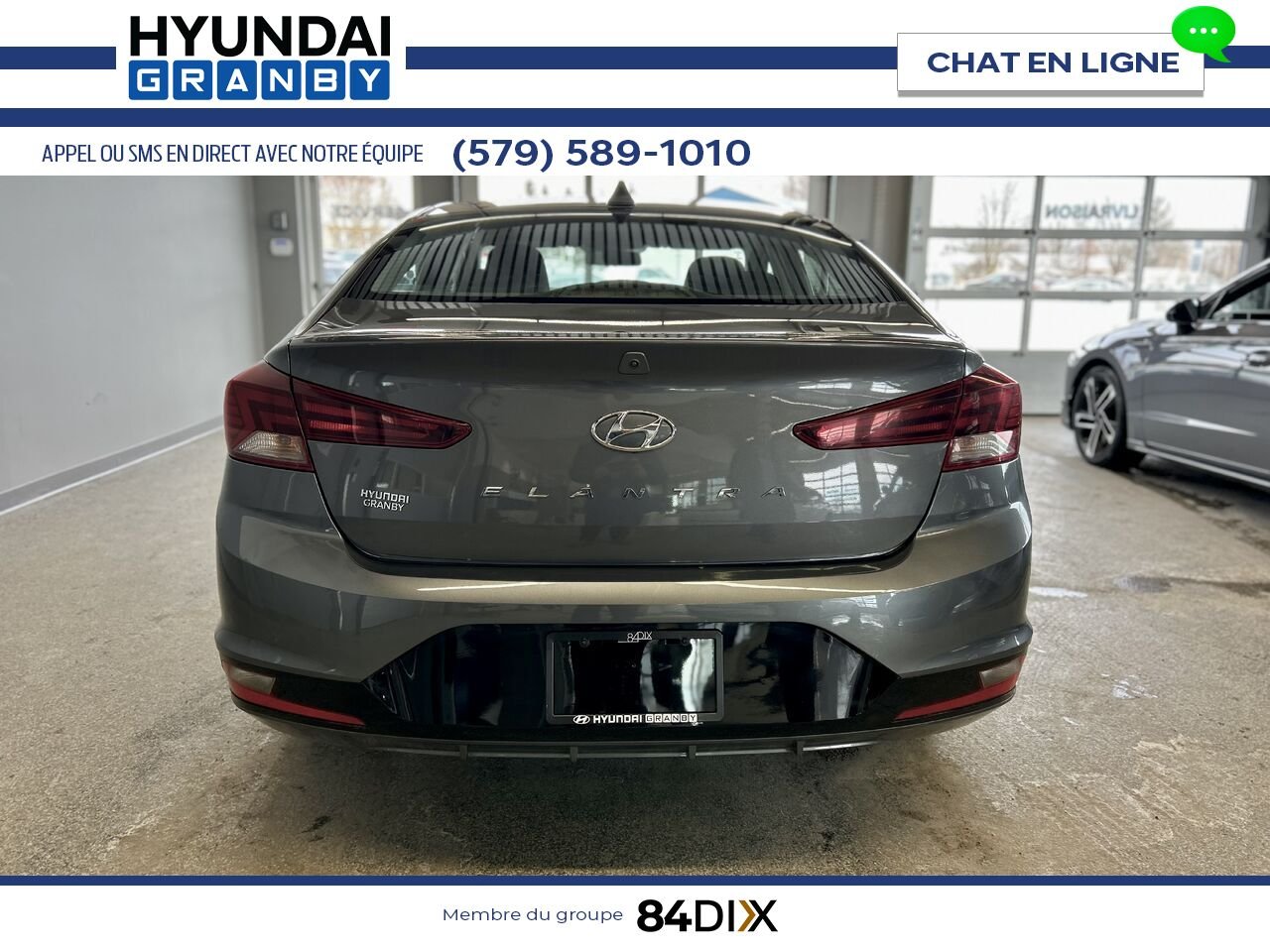 Hyundai Elantra 2020 Gris Granby - photo #5