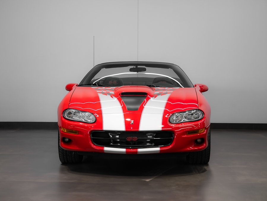 2002 Chevrolet Camaro SS 2002 Red