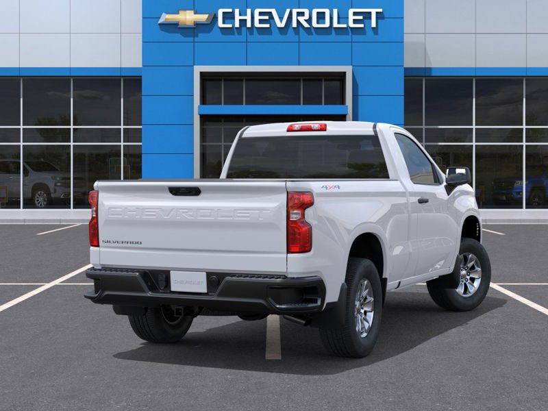 CHEVROLET Silverado 1500 WT cabine classique 4RM 126 po 2026 Blanc sommet Ottawa & Gatineau - photo #3