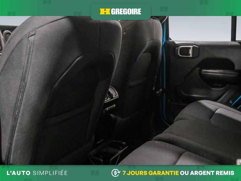 Jeep Wrangler Unlimited 729504 | Sport AWD AUTO A/C TOIT GR ELECT MAGS CAM RECUL 2020 Bleu Laval - photo #22