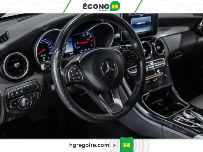 2017 Mercedes Benz C-Class White Blainville - photo #9