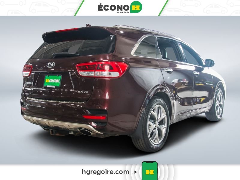 Kia Sorento 821084 | SX V6 A/C CUIR TOIT NAV MAGS 7 PASSAGERS 2018 Rouge Laval - photo #6