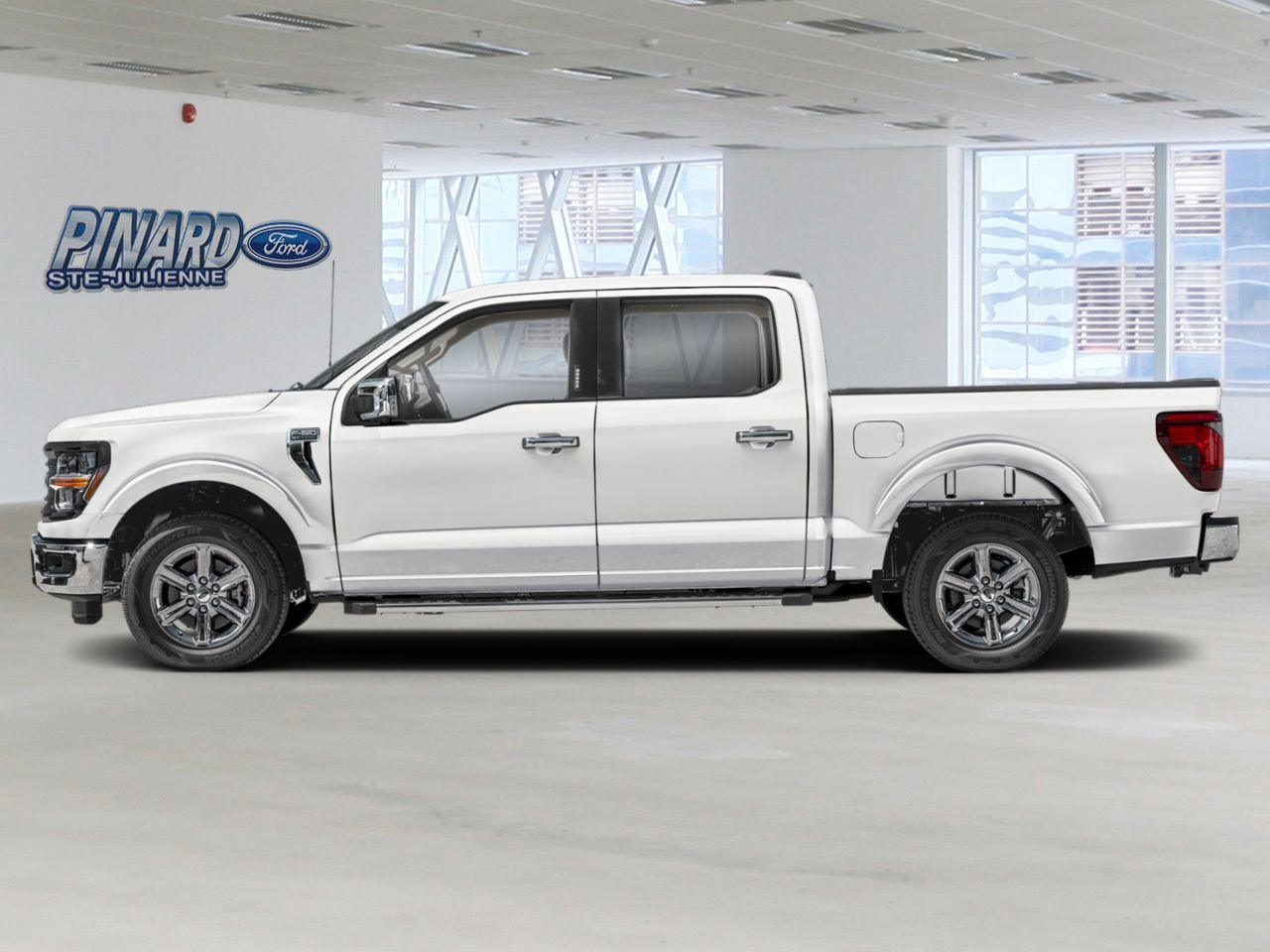 2025 Ford F-150 Oxford White Sainte-Julienne - photo #1