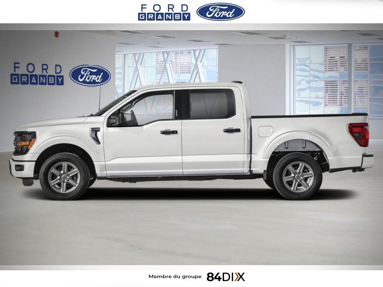 Ford F-150 2026 Blanc Oxford Granby - photo #2