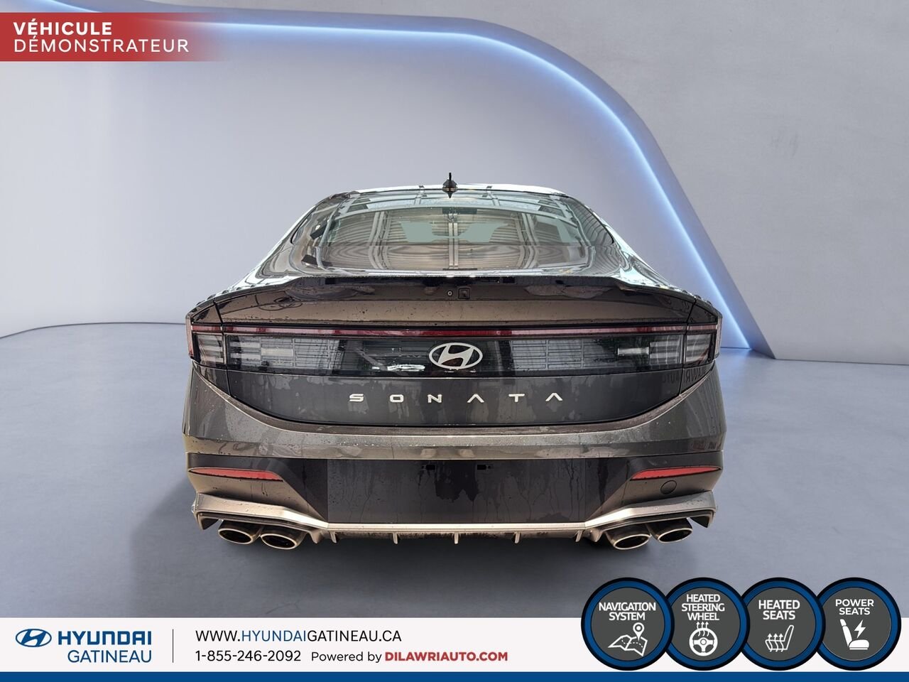 2025 HYUNDAI Sonata Nocturne Grey Gatineau - photo #2