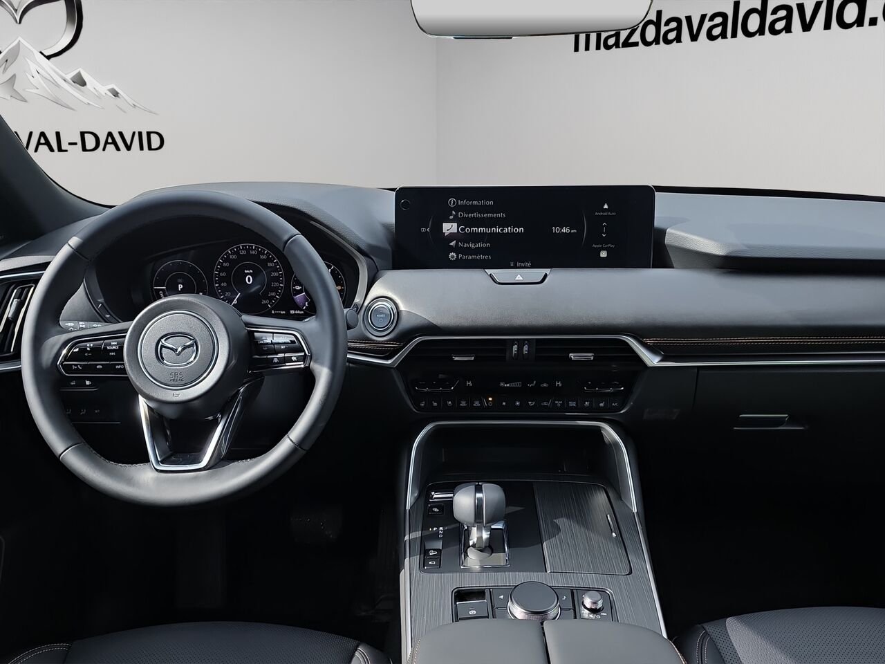 2026 Mazda CX-90 PHEV Signature PHEV, 7 passagers, toit pano, cuir, sièges ventilés Platinum Quartz Metallic Val-David - photo #7