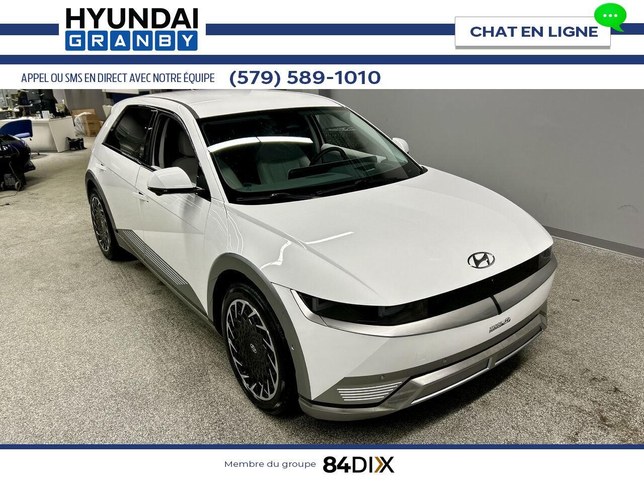 Hyundai IONIQ 5 2023 Blanc Granby - photo #1