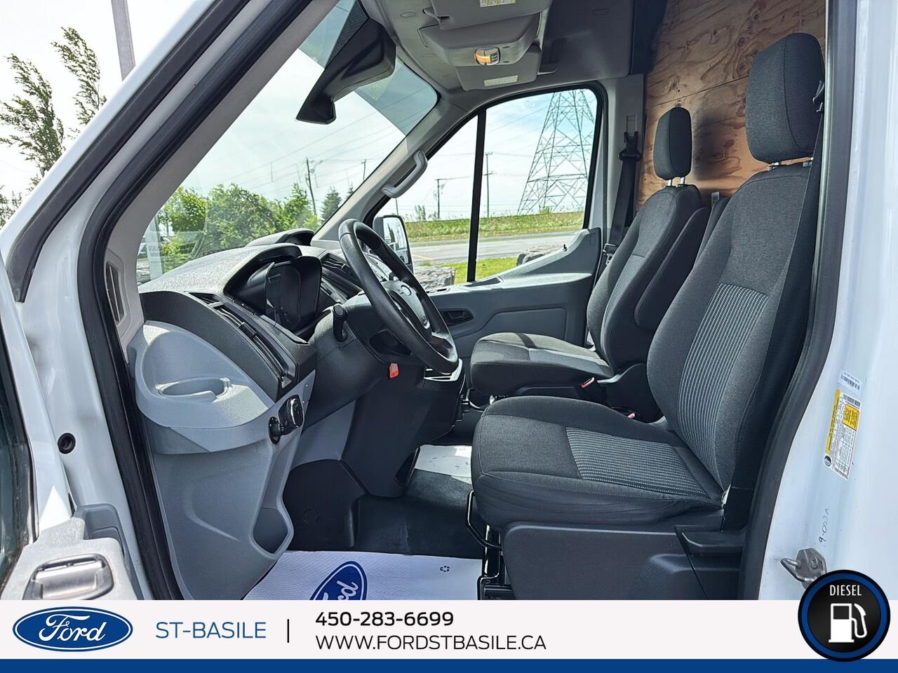 Ford Transit fourgon utilitaire 2019 Blanc Saint-Basile-le-Grand - photo #13