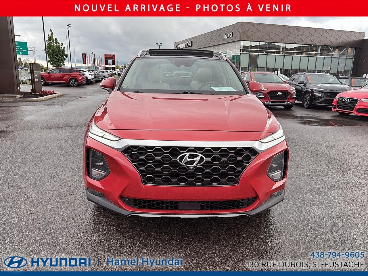 Hyundai Santa Fe 2019 Rouge Saint-Eustache - photo #2