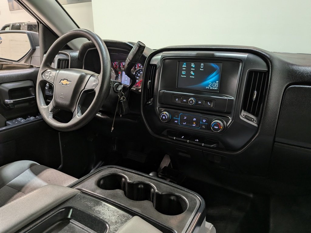 2018 Chevrolet Silverado 1500 4WD Double Cab 143.5" Work Truck Black Val-David - photo #17