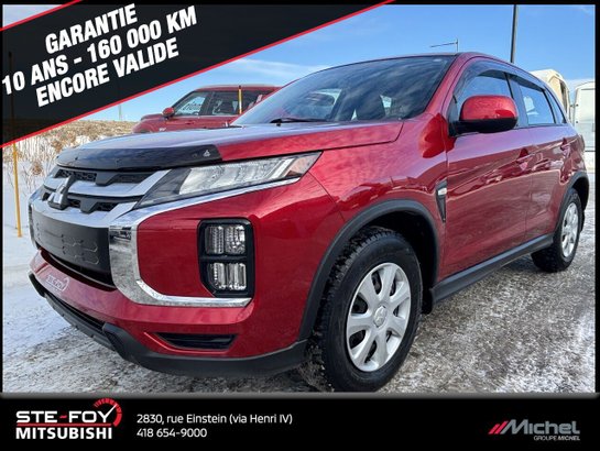 2024 Mitsubishi RVR ES AWC, AWD, BANCS CHAUFFANTS, ANDROID AUTO/APPLE CARPLAY. Red