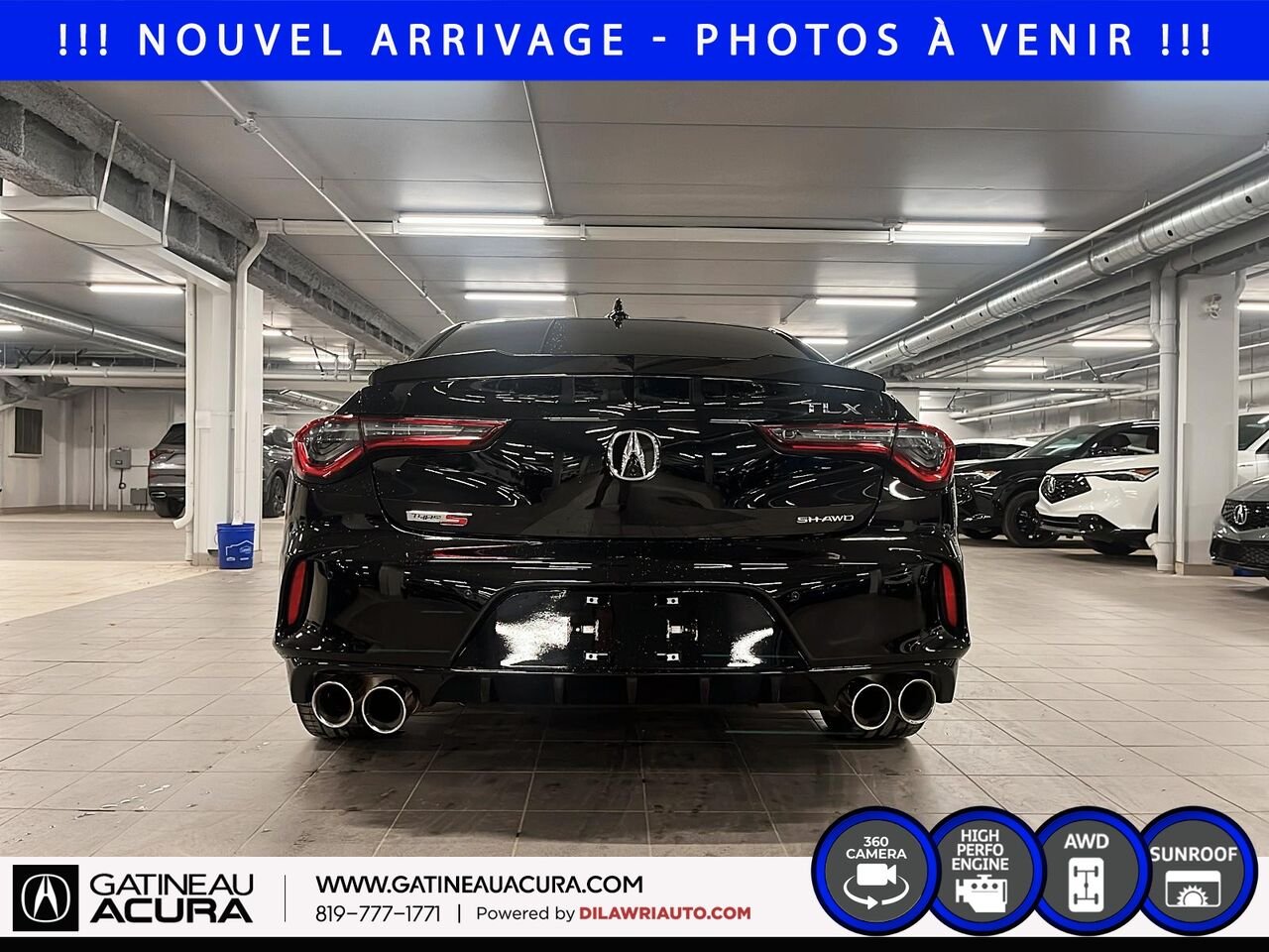 Acura TLX Type S SH-AWD 2025 Noir Gatineau - photo #5