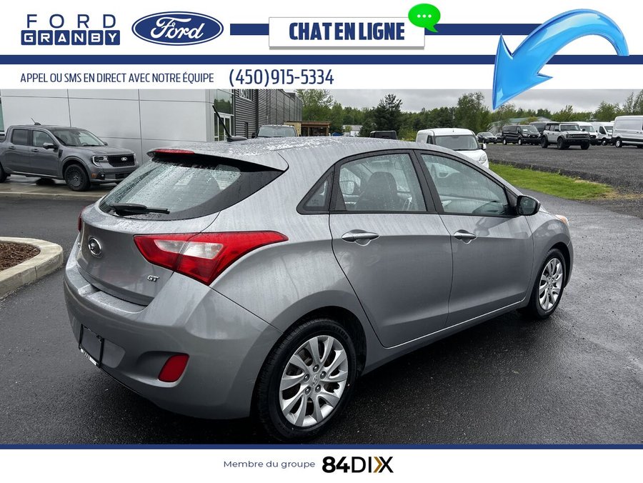 Hyundai Elantra GT Voiture à hayon, 5 portes, boîte automatique GL 2015 Argent