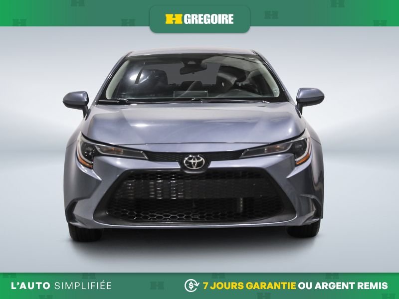 Toyota Corolla 821684 | LE AUTO AC NAV GR ELECT CAM RECUL BLEUTOOTH 2021 Gris Laval - photo #1