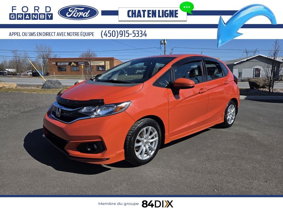 2018 Honda Fit Orange