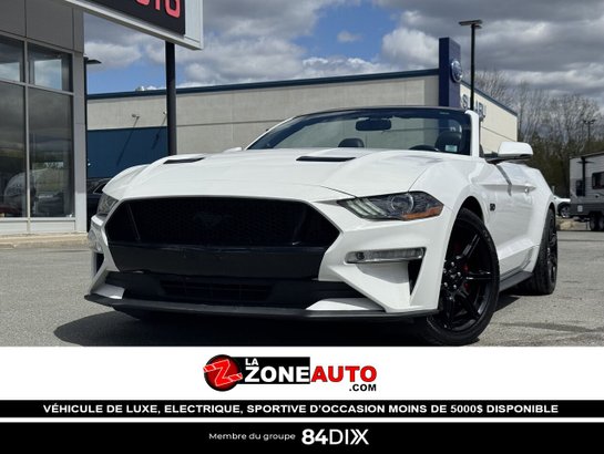 Ford Mustang GT Convertible 2018 2018 Blanc
