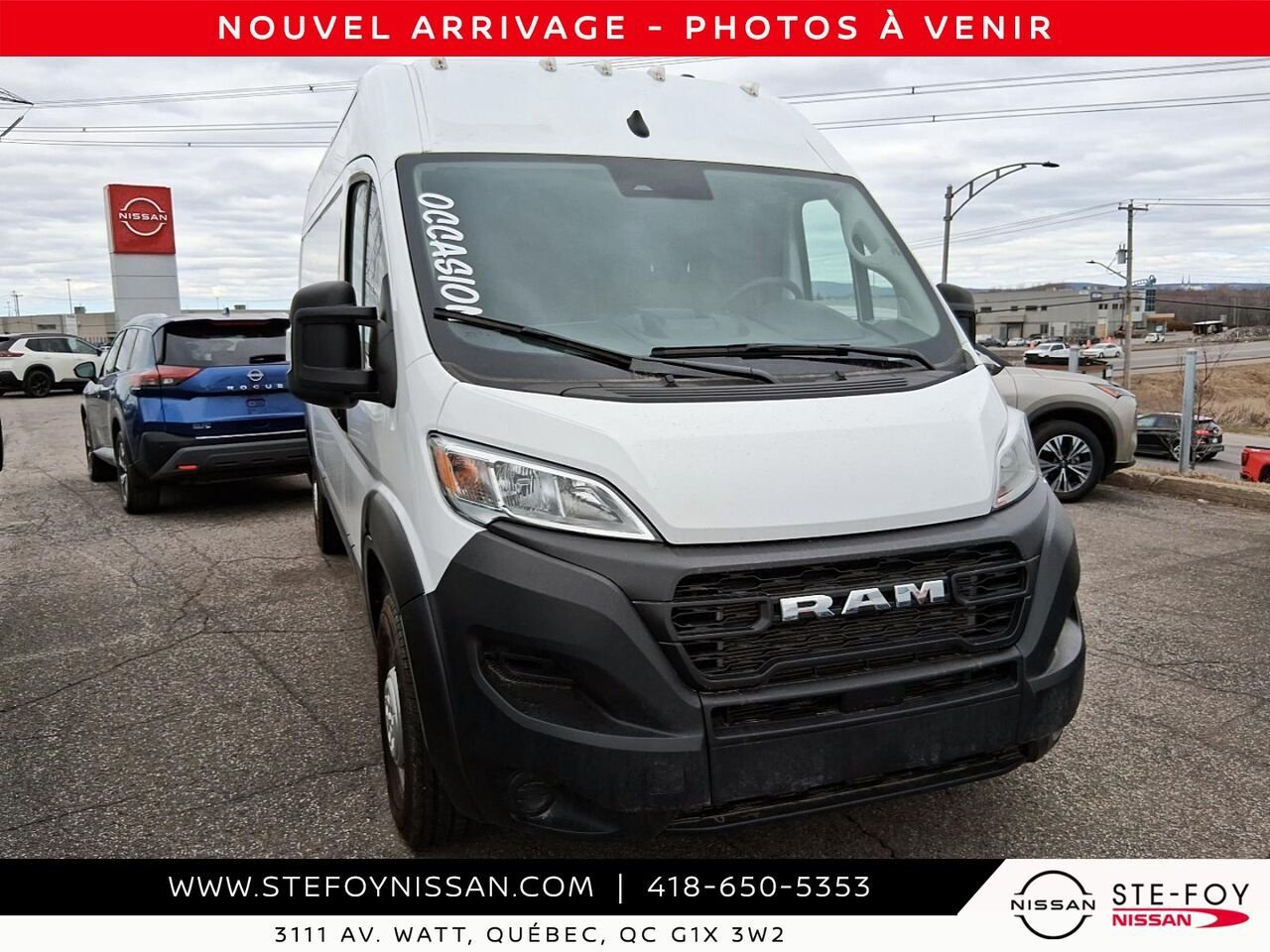 2023 Ram ProMaster fourgonnette utilitaire White Ste-Foy - photo #0