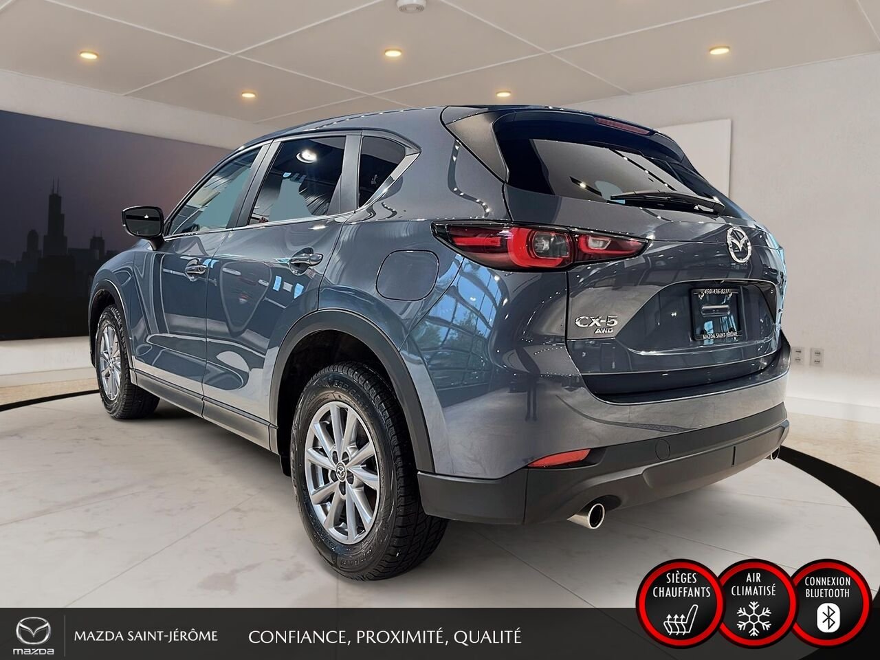 Mazda CX-5 2025 Gris Saint-Jérôme - photo #9