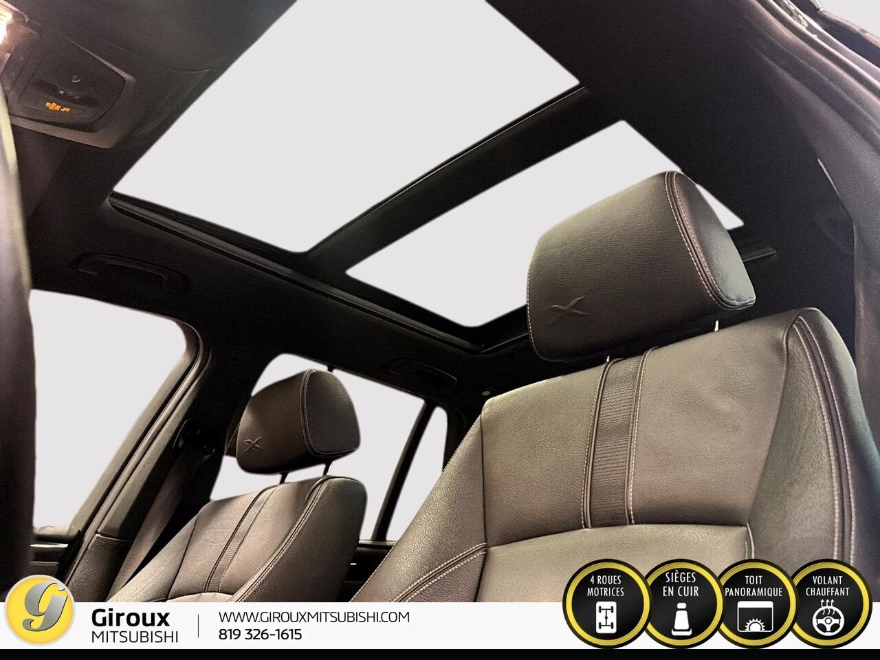 BMW X3 XDRIVE28I 2017 Noir Sainte-Agathe-des-Monts - photo #16
