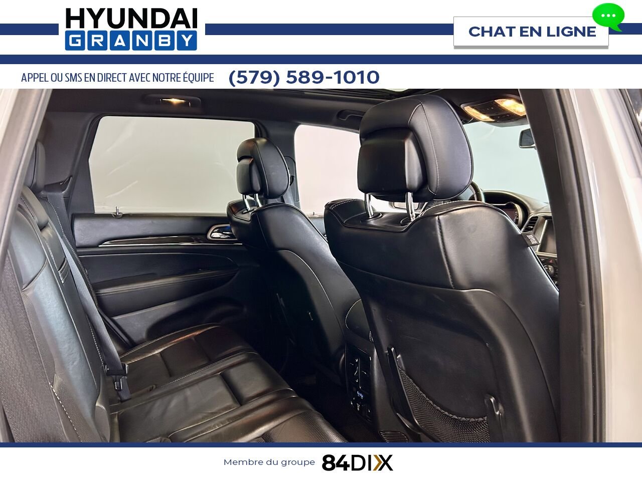 Jeep Grand Cherokee 2015 Blanc Granby - photo #24
