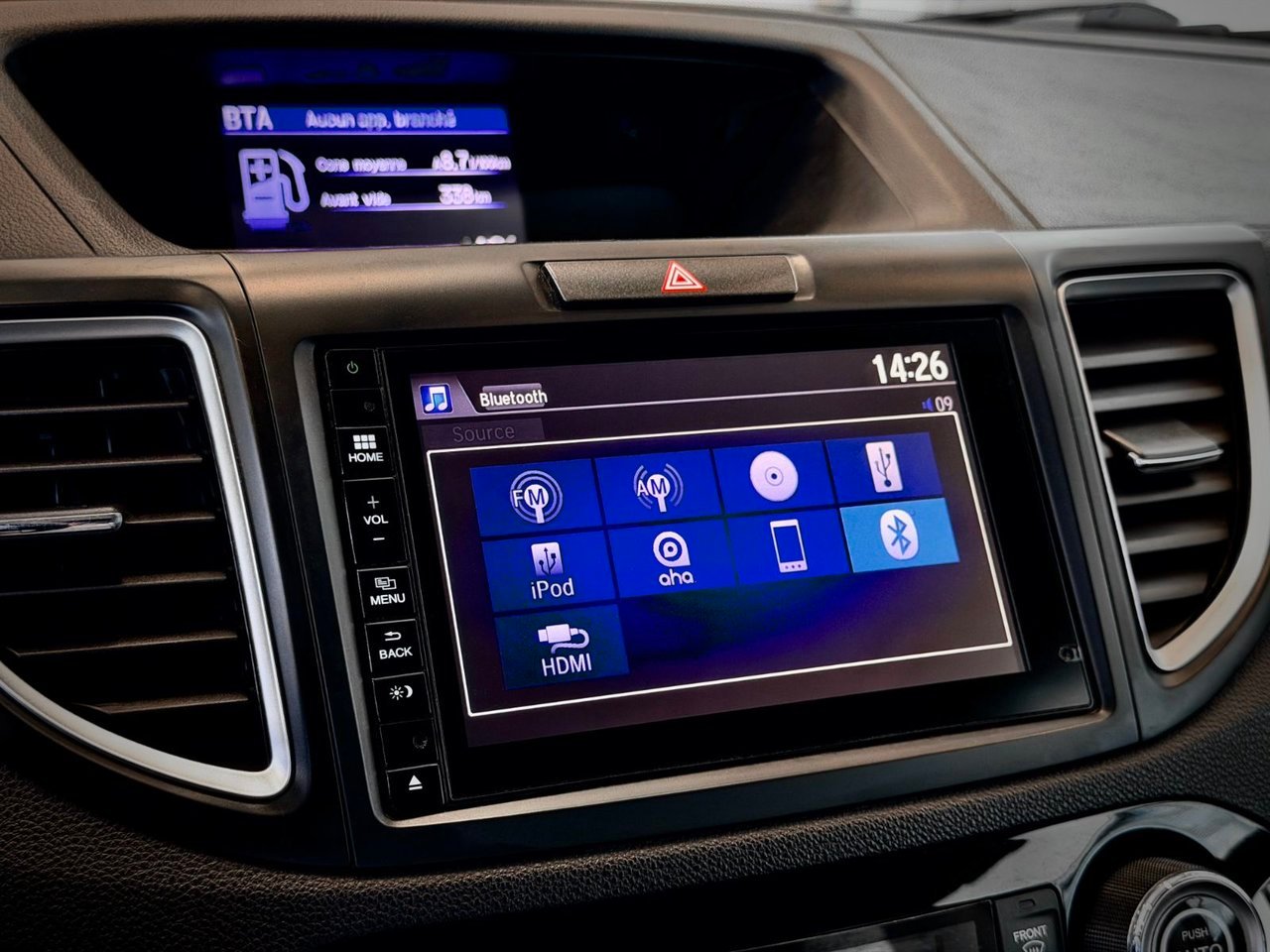 2016 Honda CR-V Black Notre-Dame-des-Prairies - photo #24