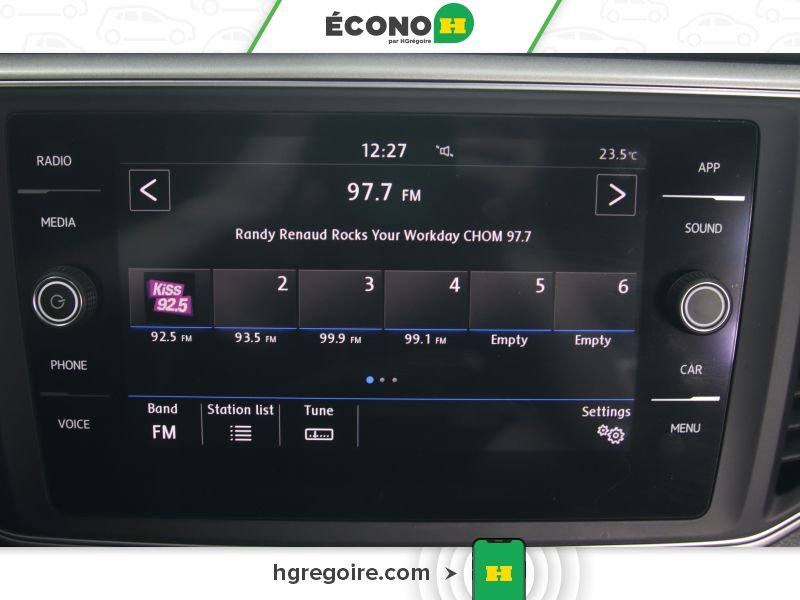 Volkswagen Atlas 820438 | COMFORTLINE A/C CUIR GR ELECT MAGS 2018 Argent Laval - photo #9