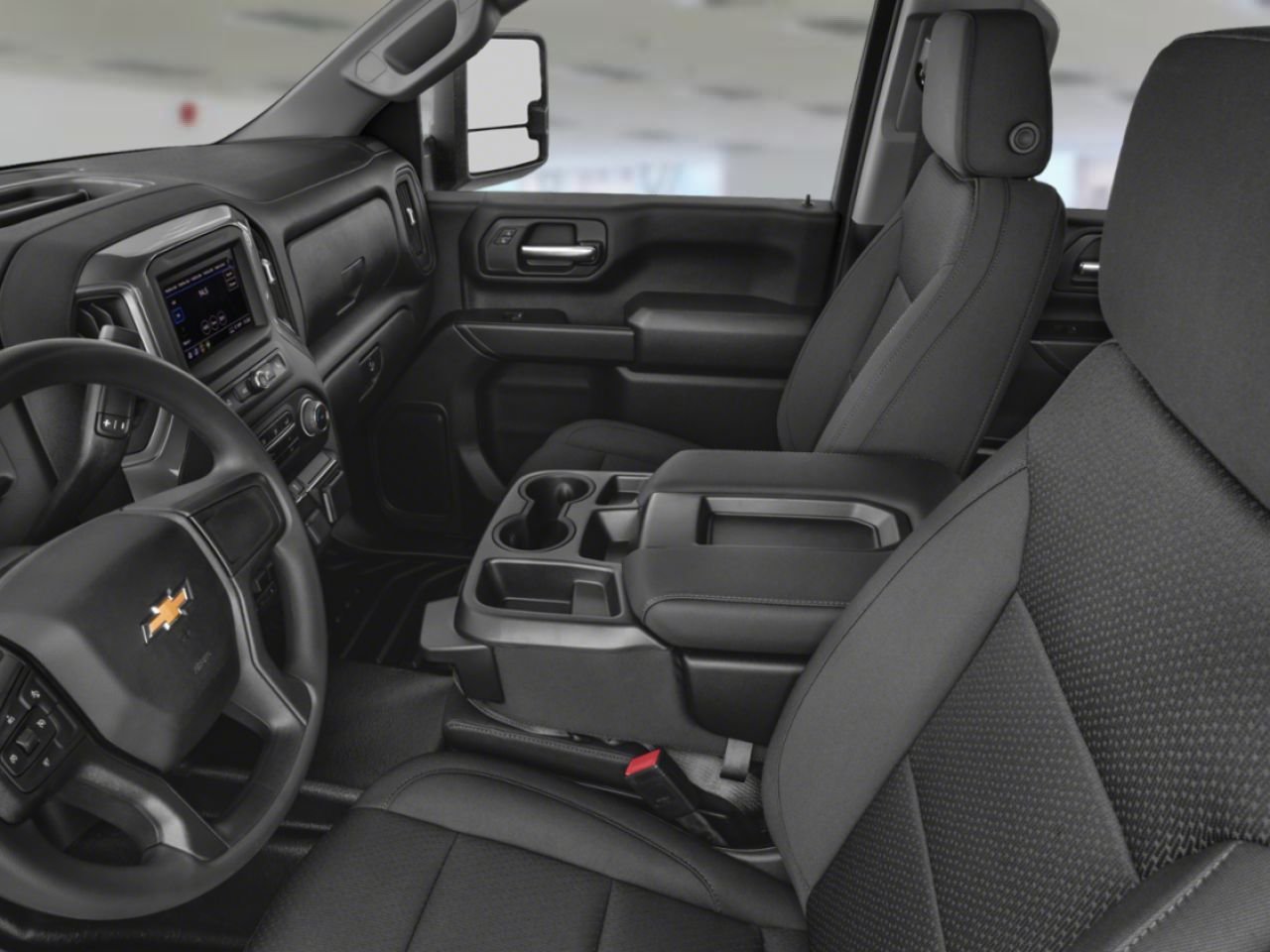 CHEVROLET Silverado 2500HD Custom cabine multiplace 4RM 159 po 2026 NOIR Montmagny - photo #9
