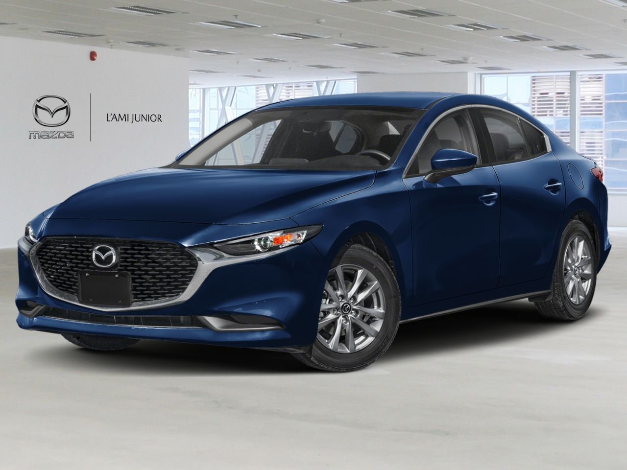 Mazda Mazda3 NIV JM1BPABM4S1796579 2025 Bleu cristal foncé mica Chicoutimi - photo #0
