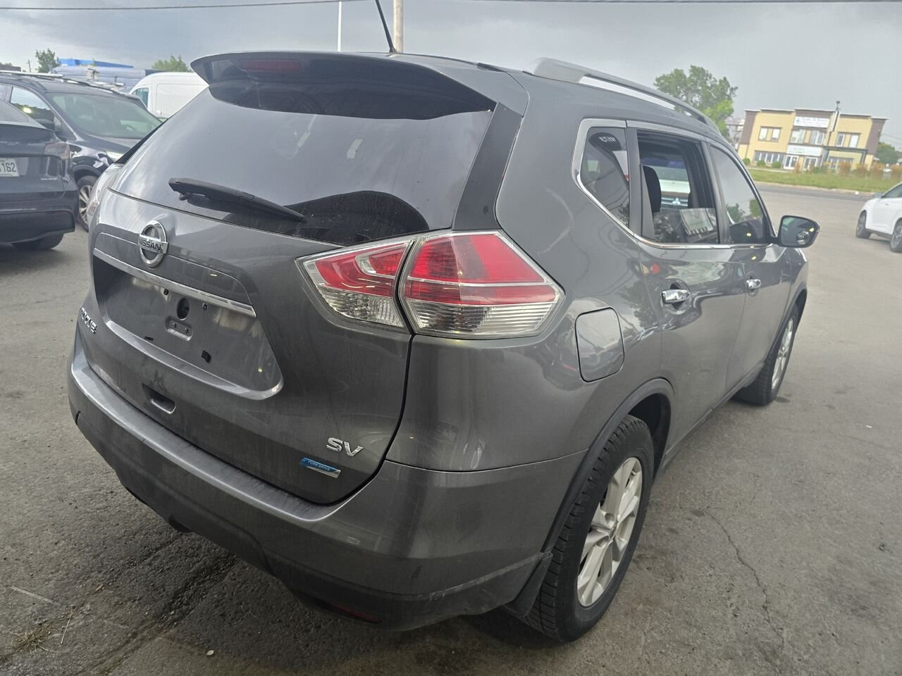 2014 Nissan Rogue Grey  - photo #4