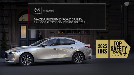 Mazda redefines road safety: 8 IIHS TOP SAFETY PICK+ awards for 2025