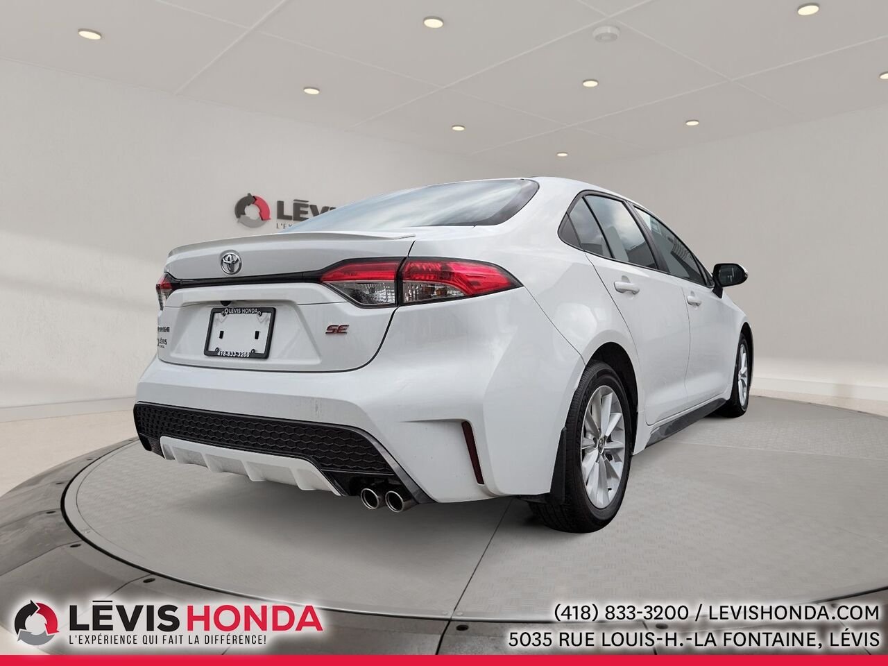 Toyota Corolla SE SE CVT 2021 Blanc Lévis - photo #8